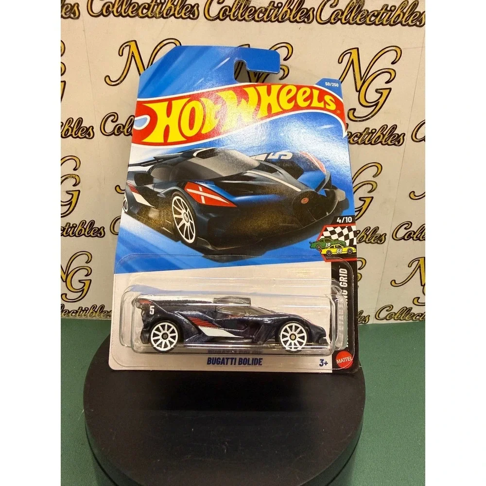 Hot Wheels Bugatti Bolide Dark Blue HW Starting Grid 4/10 50/250 Diecast Car